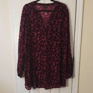 torrid Plum Women's Tunic Top